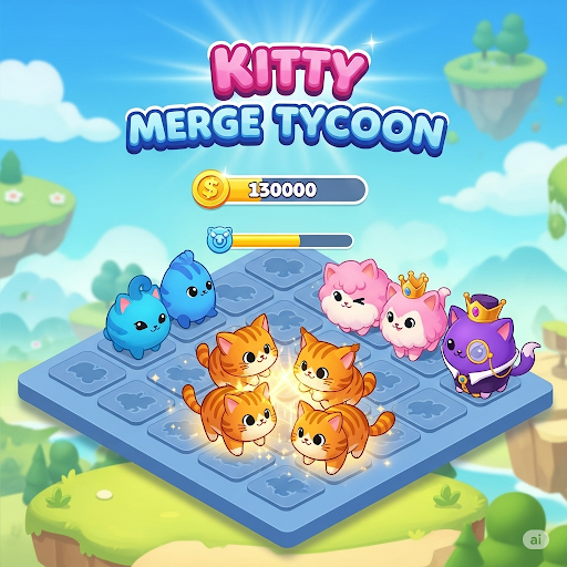 Kitty Merge Tycoon