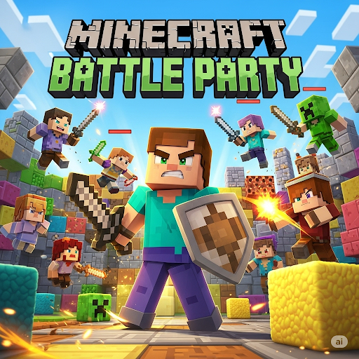 Minecraft Battle Party
