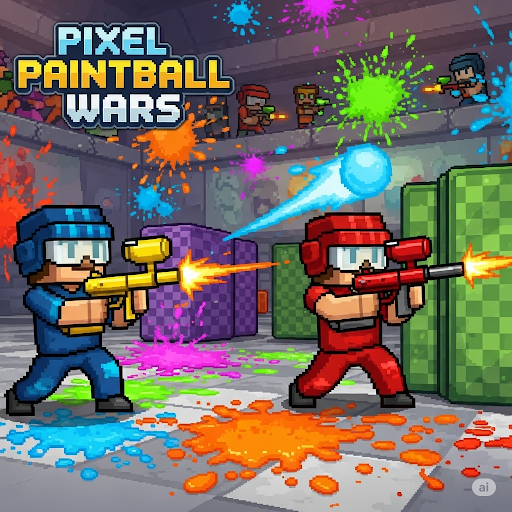 Pixel Paintball Wars